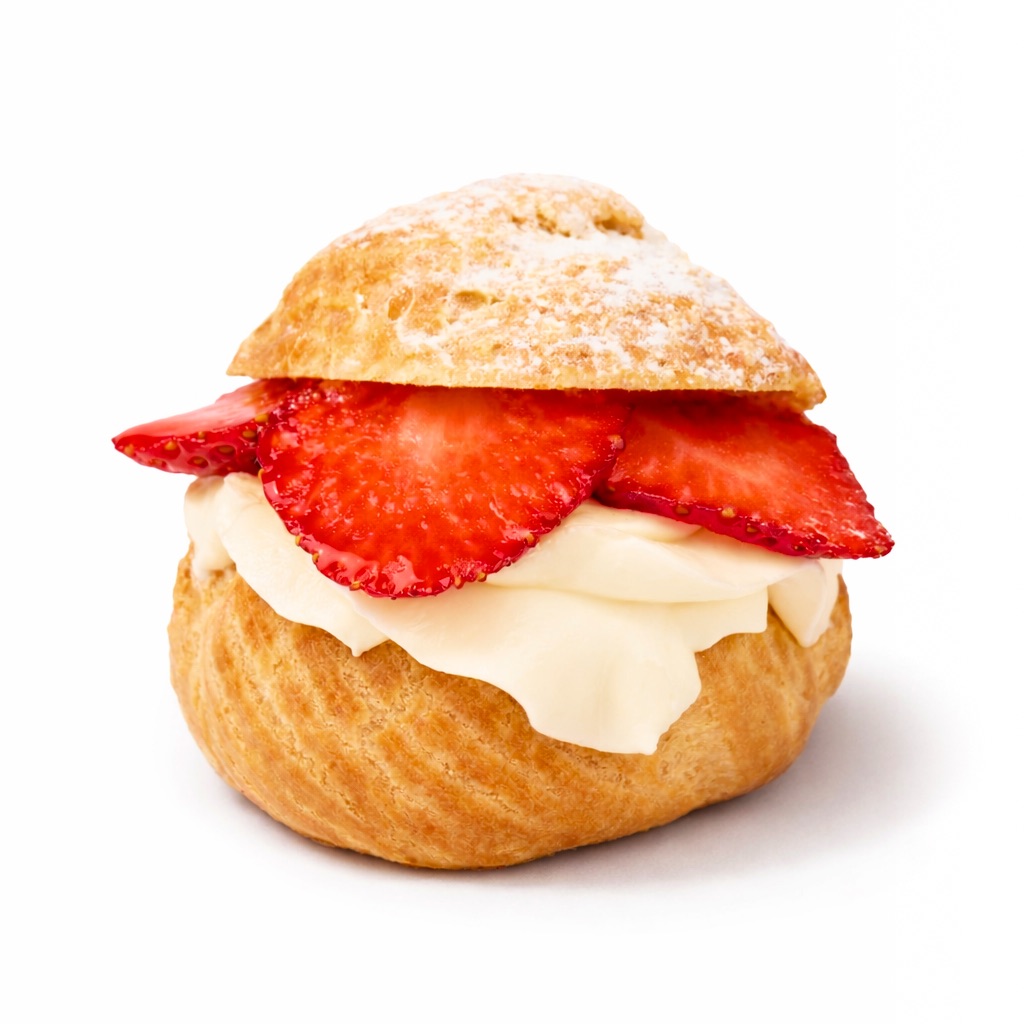 Maasika kohupiimatasku